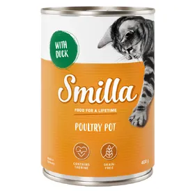 Comparer les prix de Smilla volaille lot mixte volaille - Pâtée pour chat