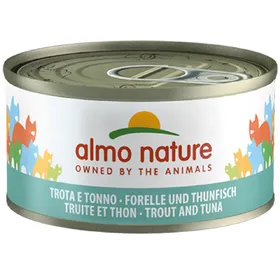 Comparer les prix de Truite, thon (en gelée) Almo Nature Nourriture humide pour Chat