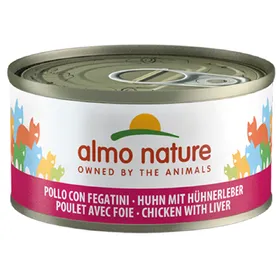 Comparer les prix de Poulet, foie Almo Nature Nourriture humide pour Chat