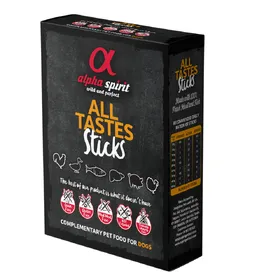 Comparer les prix de Bâtonnets lot mixte Alpha Spirit - Friandises pour chien