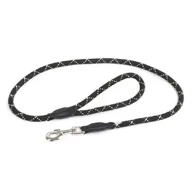 Comparer les prix de Laisse en corde de nylon JULIUS-K9 IDC® L 120 x 1 cm, noir - pour chien