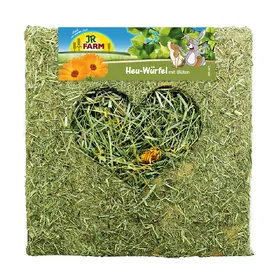 Comparer les prix de JR Farm Cube de foin avec fleurs pour rongeur et lapin (grand)