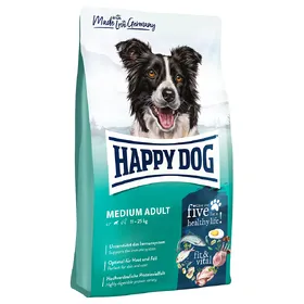Comparer les prix de Medium Adult Happy Dog Supreme fit & vital - Croquettes pour chien