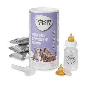 Comparer les prix de Lait maternisé Concept for Life Kit de démarrage pour chaton - lot % : 2 x 300 g (6 Beutel à 100 g)