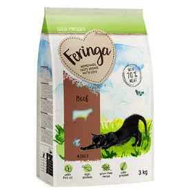 Meilleurs prix pour Feringa Adult Croquettes pressées à froid bœuf pour chat 9 kg (3 x 3 kg)