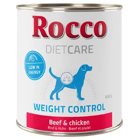 Comparer les prix de Rocco Diet Care Weight Control bœuf, poulet - Pâtée pour chien
