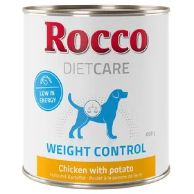 Comparer les prix de Rocco Diet Care Weight Control poulet, pomme de terre 800 g pour chien 12 x 800 g