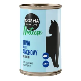 Meilleurs prix pour Cosma Nature 6 x 140 g - thon, anchois