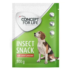 Meilleurs prix pour Friandises Insect Snack patates douces Concept for Life - Friandises pour chien