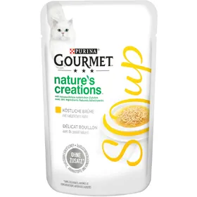 Meilleurs prix pour Mégapack Gourmet Soup poulet - Pâtée pour chat