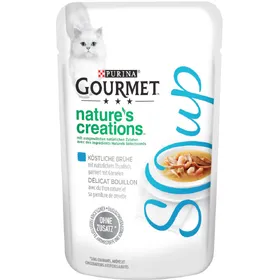 Comparer les prix de Mégapack Gourmet Soup thon, crevettes - Pâtée pour chat