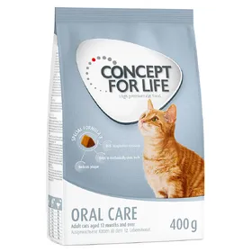 Comparer les prix de Concept for Life Oral Care pour chat - 400 g