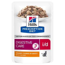 Comparer les prix de Hill's Prescription Diet i/d Digestive Care poulet pour chat - 48 x 85 g