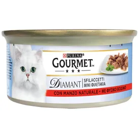 Meilleurs prix pour Natural bœuf Gourmet Diamant Wet pour chats