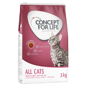 Comparer les prix de All Cats Concept for Life - Croquettes pour Chat