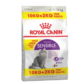 Meilleurs prix pour Regular Sensible 33 Royal Canin Croquettes pour chat + 2 kg offerts !
