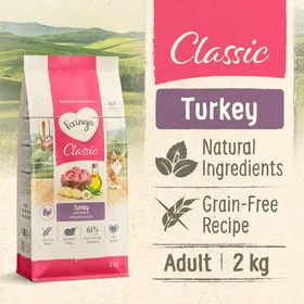 Meilleurs prix pour 2 kg Feringa Adult Classic Dinde nourriture sèche pour chats