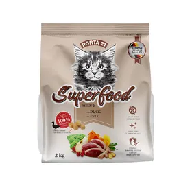 Comparer les prix de Porta 21 Superfood Menu canard - Croquettes pour chat