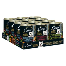 Meilleurs prix pour Cesar Natural Goodness Multipack 3 variétés - Pâtée pour chien