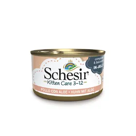 Comparer les prix de Schesir en gelée 6 x 85 g pour chat - Kitten filet de poulet, aloe