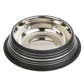 Meilleurs prix pour Gamelle Silver Line noir mat capacité 450mL, 20cm de diamètre - Gamelle pour chat