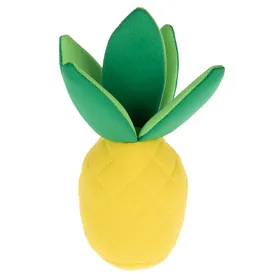 Comparer les prix de Jouet TIAKI Ananas qui couine pour chien - L 16 x l 8 x H 7 cm