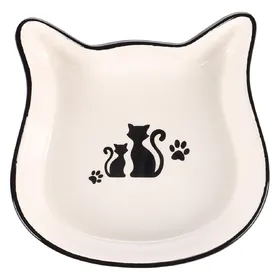 Comparer les prix de Gamelle en céramique Flamingo Chat Nona pour chat - capacité : 250 mL - 13 cm de diamètre