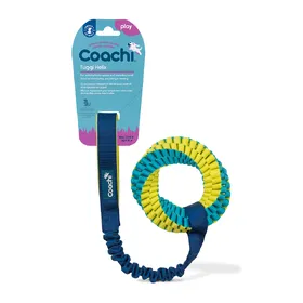 Meilleurs prix pour Jouet Coachi Tuggi Helix pour chien - 13,5 cm de diamètre x L 52 cm
