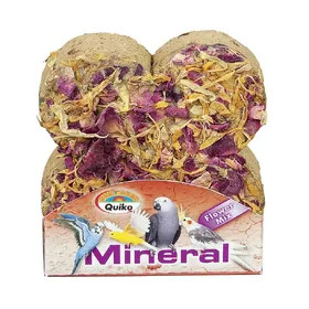 Comparer les prix de Paquets Quiko Pierre minérale à picorer avec fleurs pour oiseaux
