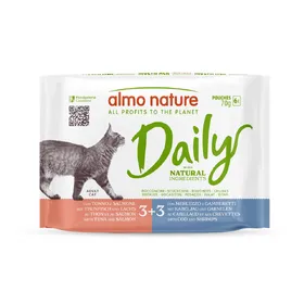 Comparer les prix de Lot Almo Nature Daily 12 x 70 g pour chat - lot mixte 2 (2 saveurs)