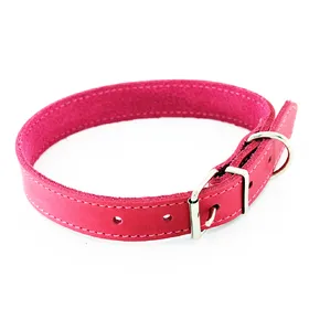 Comparer les prix de Collier Heim avec broderie, rose - tour de cou 36 - 44 cm, l 25 mm