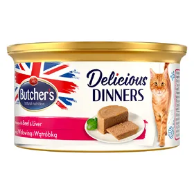 Comparer les prix de Butcher's Delicious Dinners 24 x 85 g - bœuf, foie