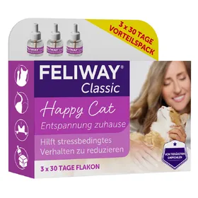 Comparer les prix de FELIWAY CLASSIC® Diffuseur pour chat - lot : 3 x 48 mL