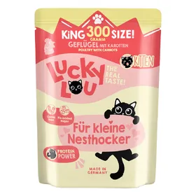 Meilleurs prix pour Paquet économique : 24x300g Lucky Lou Lifestage Kitten nourriture pour chat humide