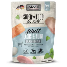 Meilleurs prix pour Lot économique : MAC´s Cat 24 x 300 g pour chat - saumon, poulet