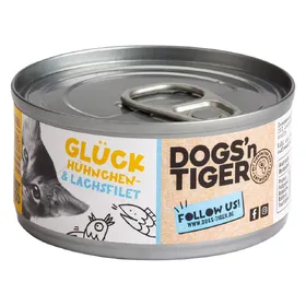 Comparer les prix de Lot Dogs’n Tiger Filet 24 x 70 g – filet de poulet et de saumon