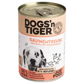 Comparer les prix de Dogs'n Tiger Adult 6 x 400 g - volaille, patates douces