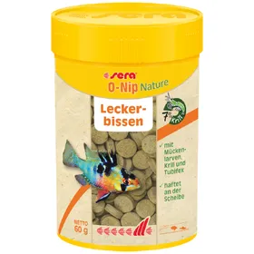 Comparer les prix de sera O-Nip Nature friandises pour poisson - 100 ml