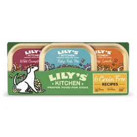 Comparer les prix de Menus Lily’s Kitchen sans céréales - lot % : 12 x 150 g