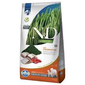 Meilleurs prix pour N&D Farmina Farmina N&D Spirulina Medium/Maxi Adult hareng 7 kg