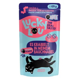 Comparer les prix de Lucky Lou adulte 16 x 125 g - Volaille & insectes
