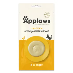Comparer les prix de Applaws Purée pour chat - poulet (4 x 15 g)
