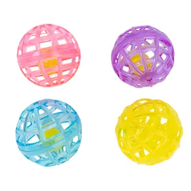 Comparer les prix de 4x zooplus Basics Jouet pour chat balle avec clochette