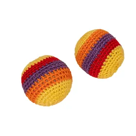 Meilleurs prix pour 2xTIAKI balles en tricot robuste pour chat
