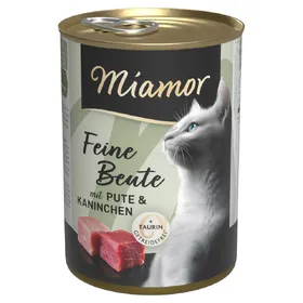 Meilleurs prix pour 24 x 400g lapin, dinde Miamor Proies fines nourriture humide pour chats