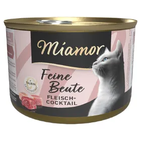 Comparer les prix de 24 x 185g cocktail de viande Miamor Proies fines nourriture humide pour chats