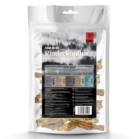 Comparer les prix de 500g George & Bobs Peau de tête de bœuf nature friandises pour chiens