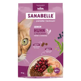 Comparer les prix de 8kg Senior poulet sanabelle pour chat