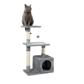 Meilleurs prix pour Lionto Arbre à chat, 85cm gris clair chat