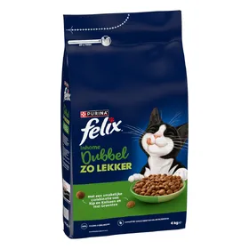 Comparer les prix de 4 kg Felix Doubly Delicious Inhome volaille nourriture pour chat sèche